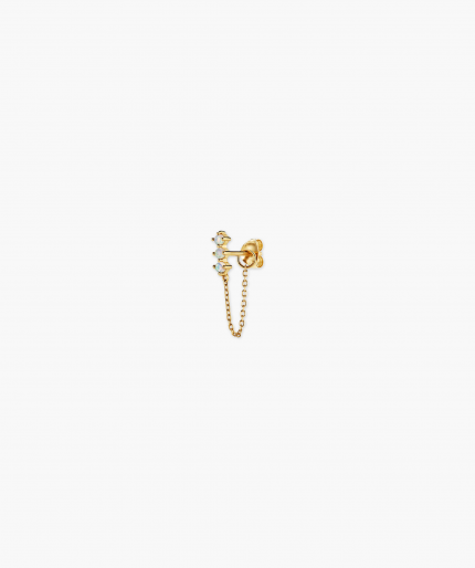 Trio Chain Stud
