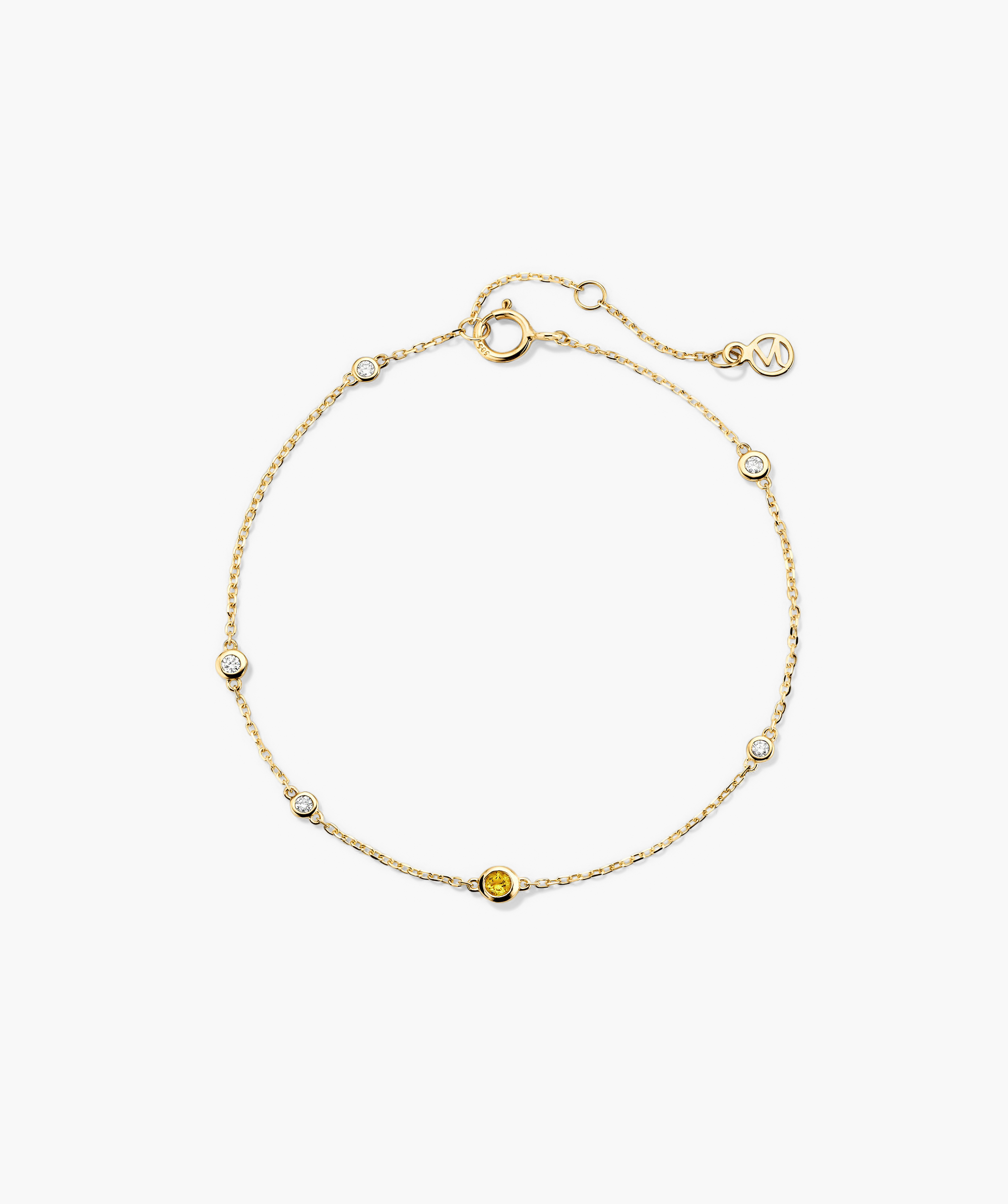 10k Yellow Gold - Citrine