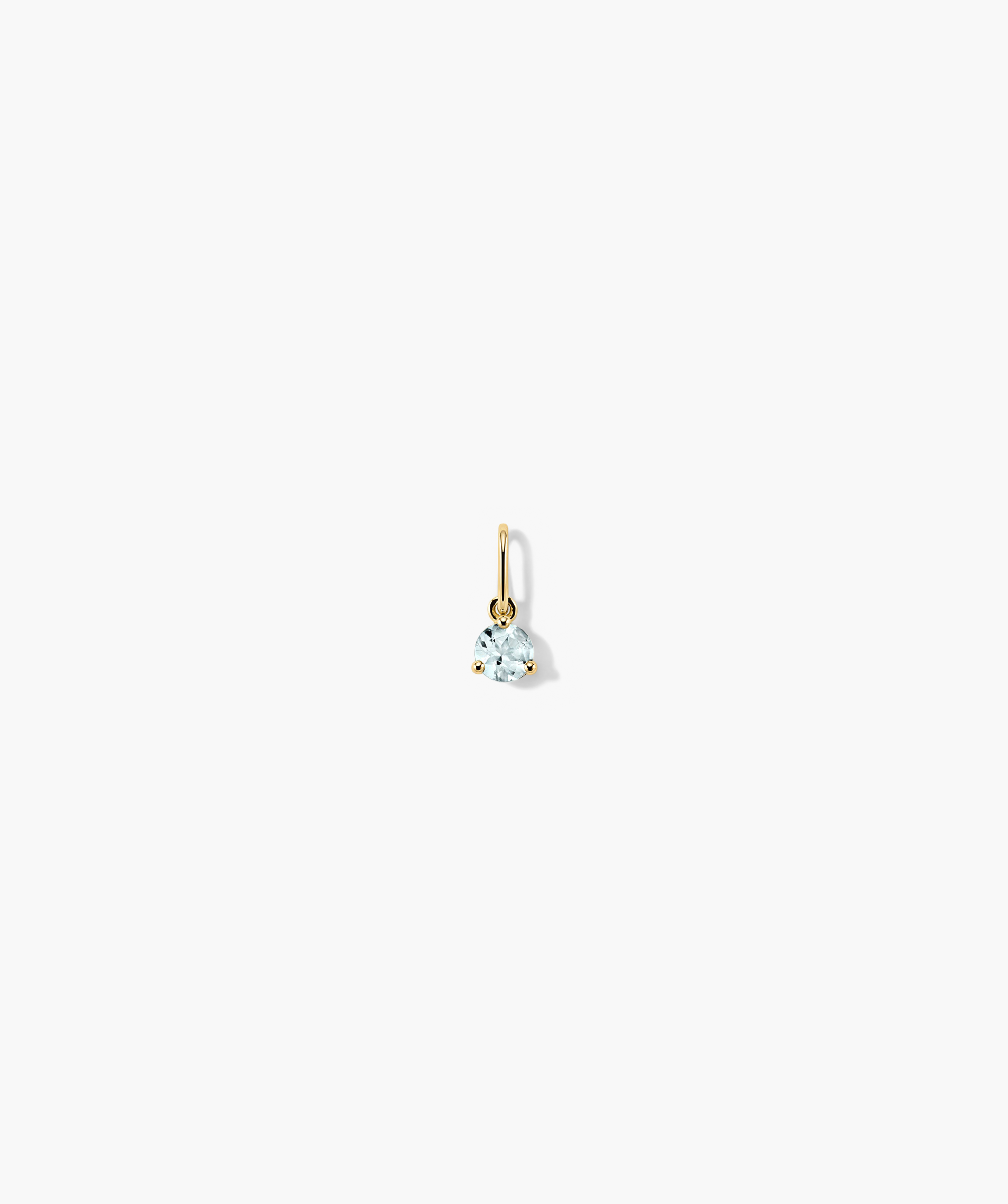 14k Yellow Gold - Aquamarine