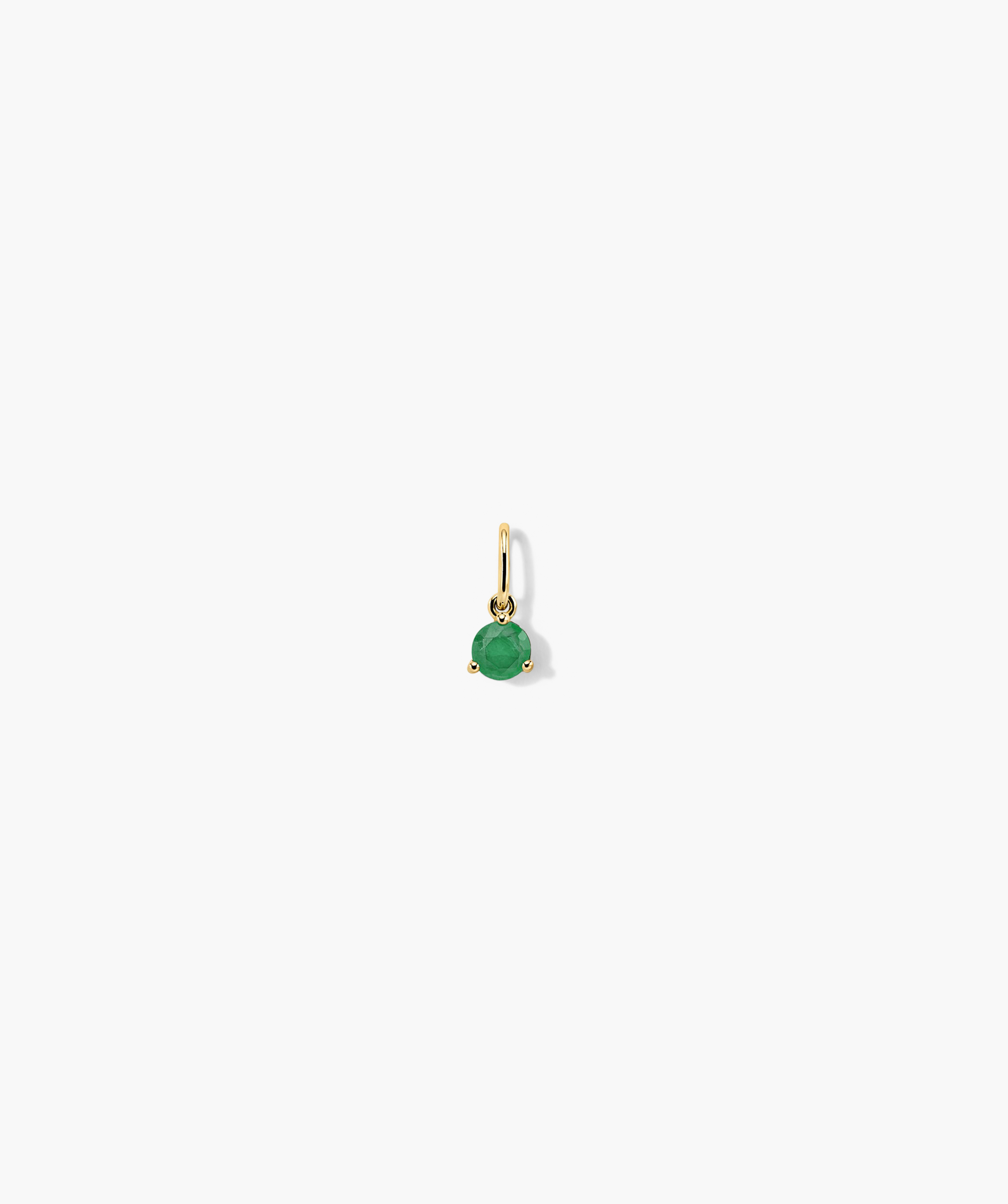 10k Yellow Gold - Emerald