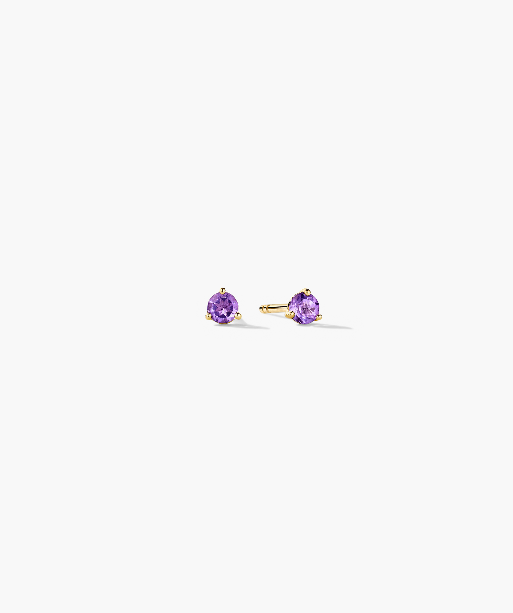 10k Yellow Gold - Amethyst