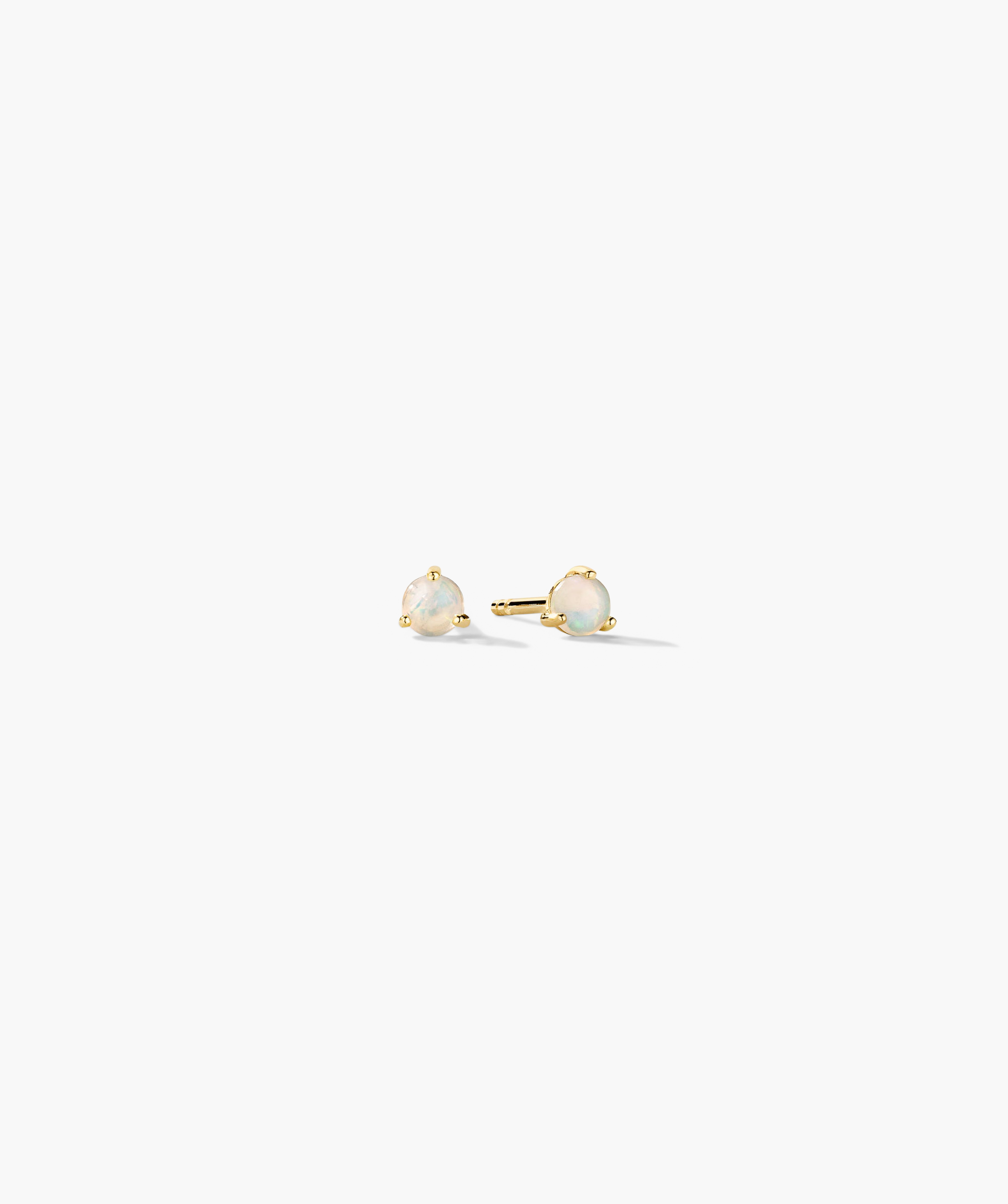14k Yellow Gold - Opal