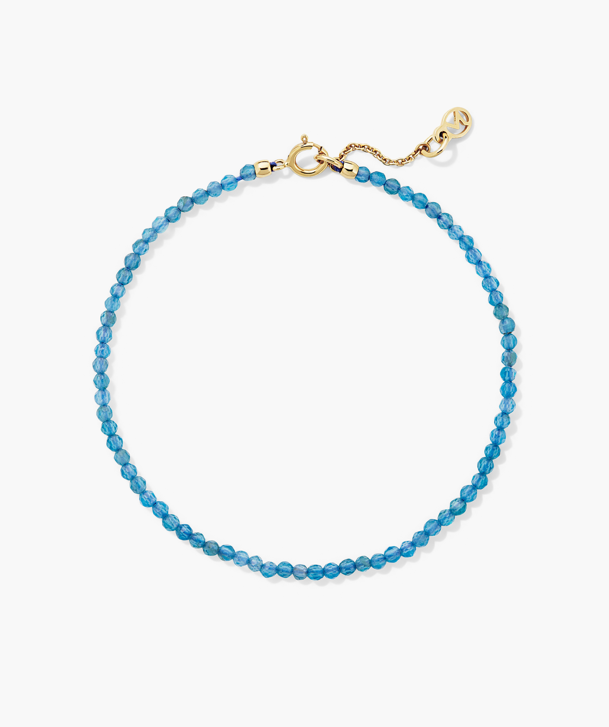 18k Gold Vermeil - Neon Apatite