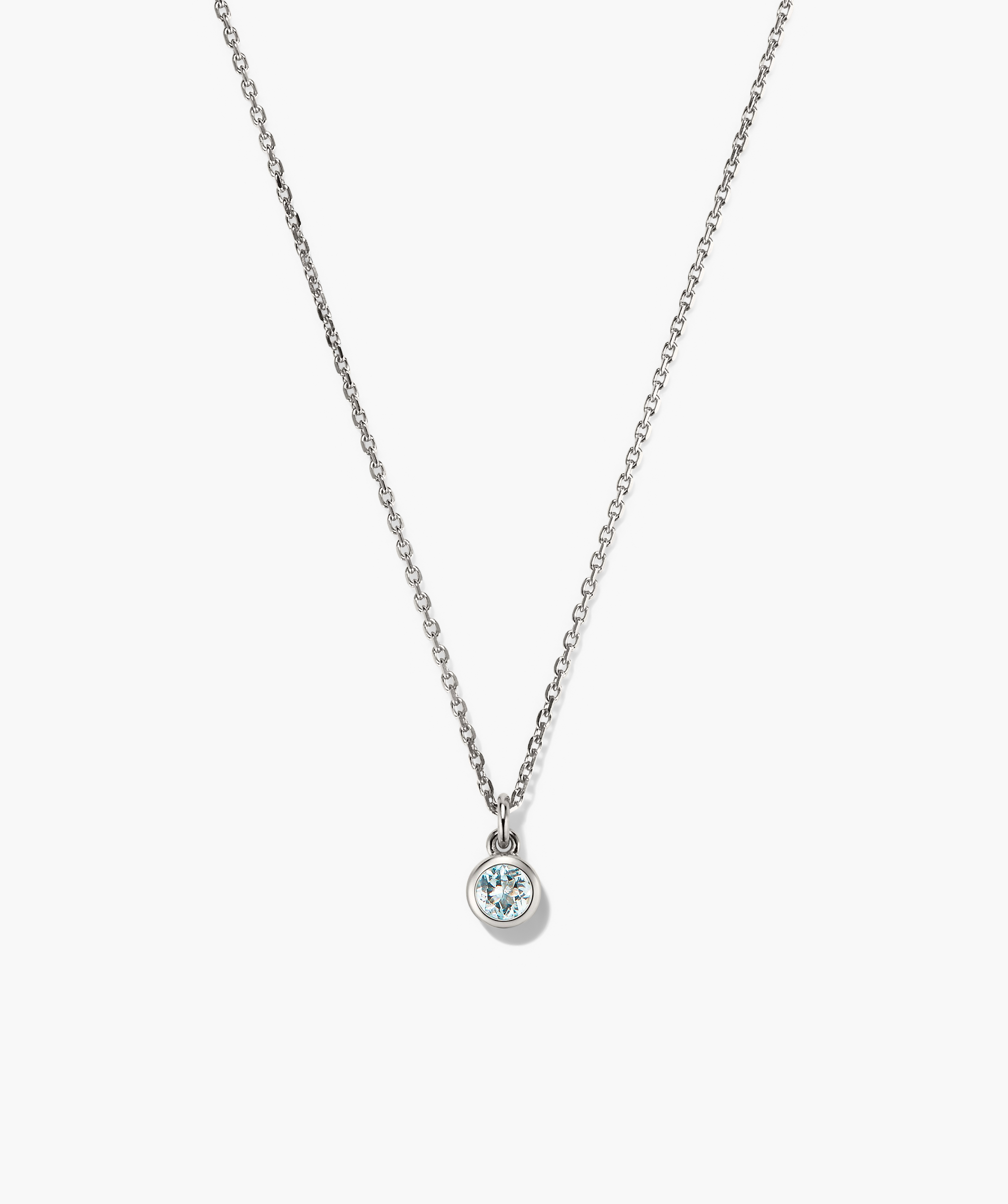 Sterling Silver - Aquamarine