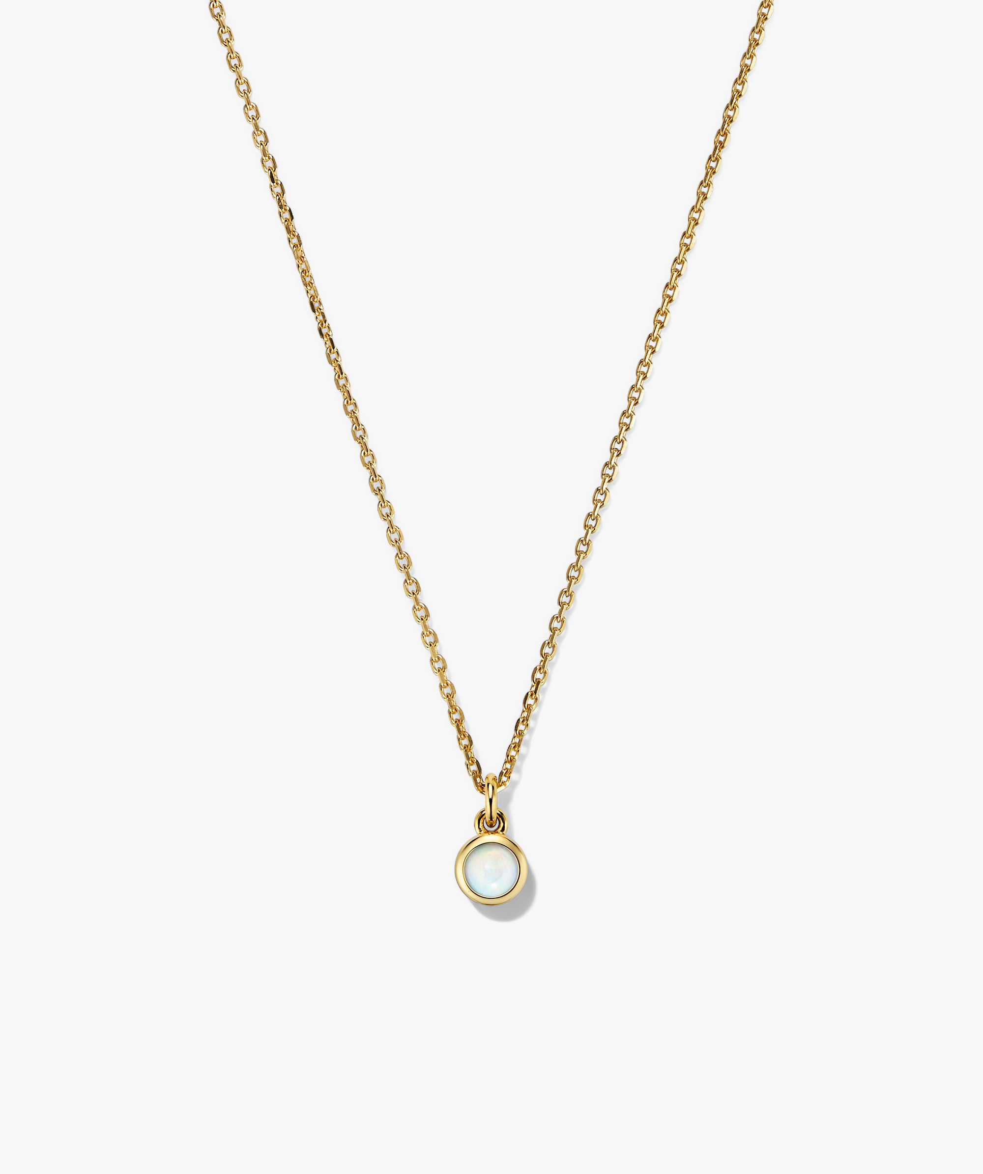 18k Gold Vermeil - Opal