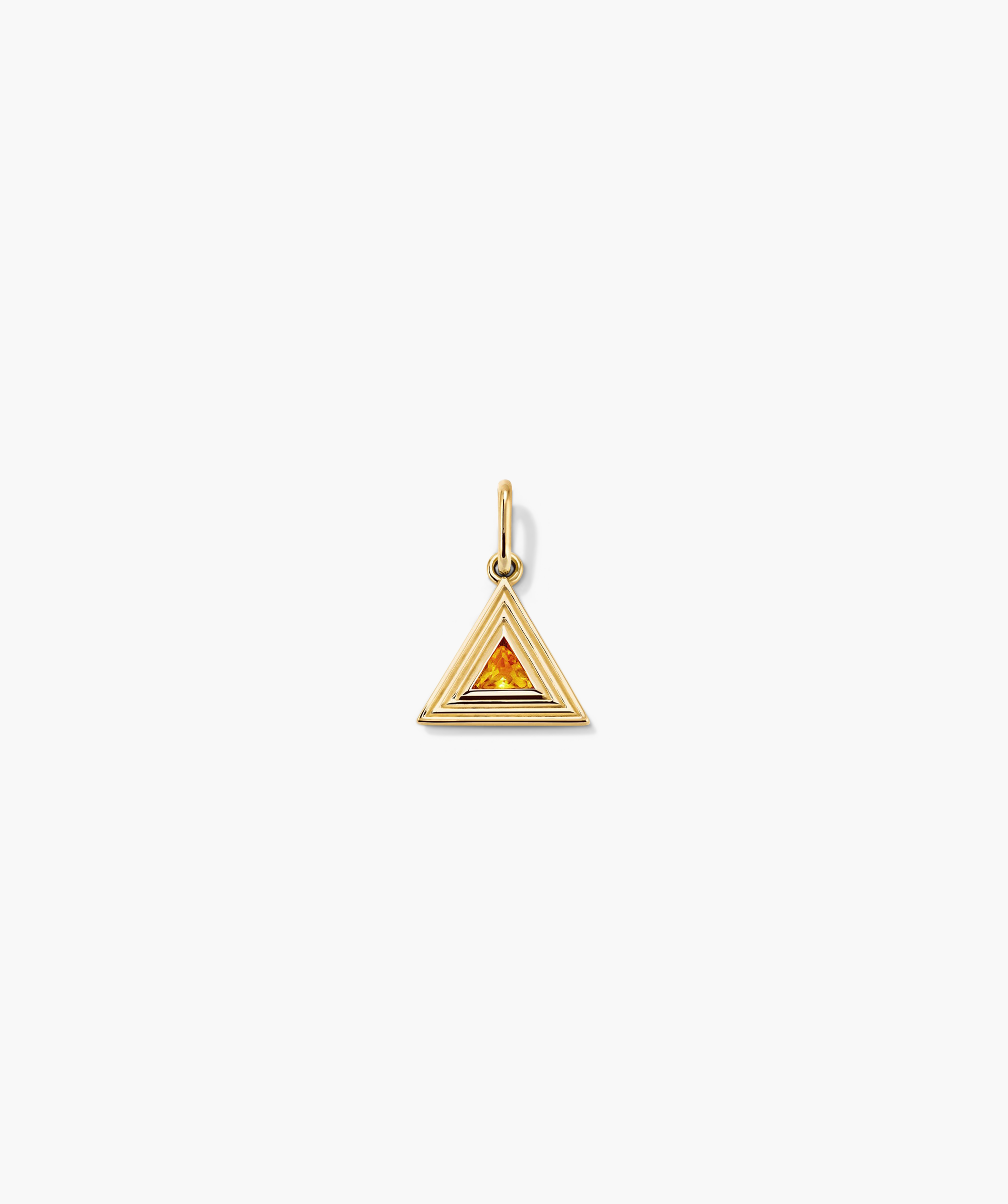 14k Yellow Gold - Fire - Citrine