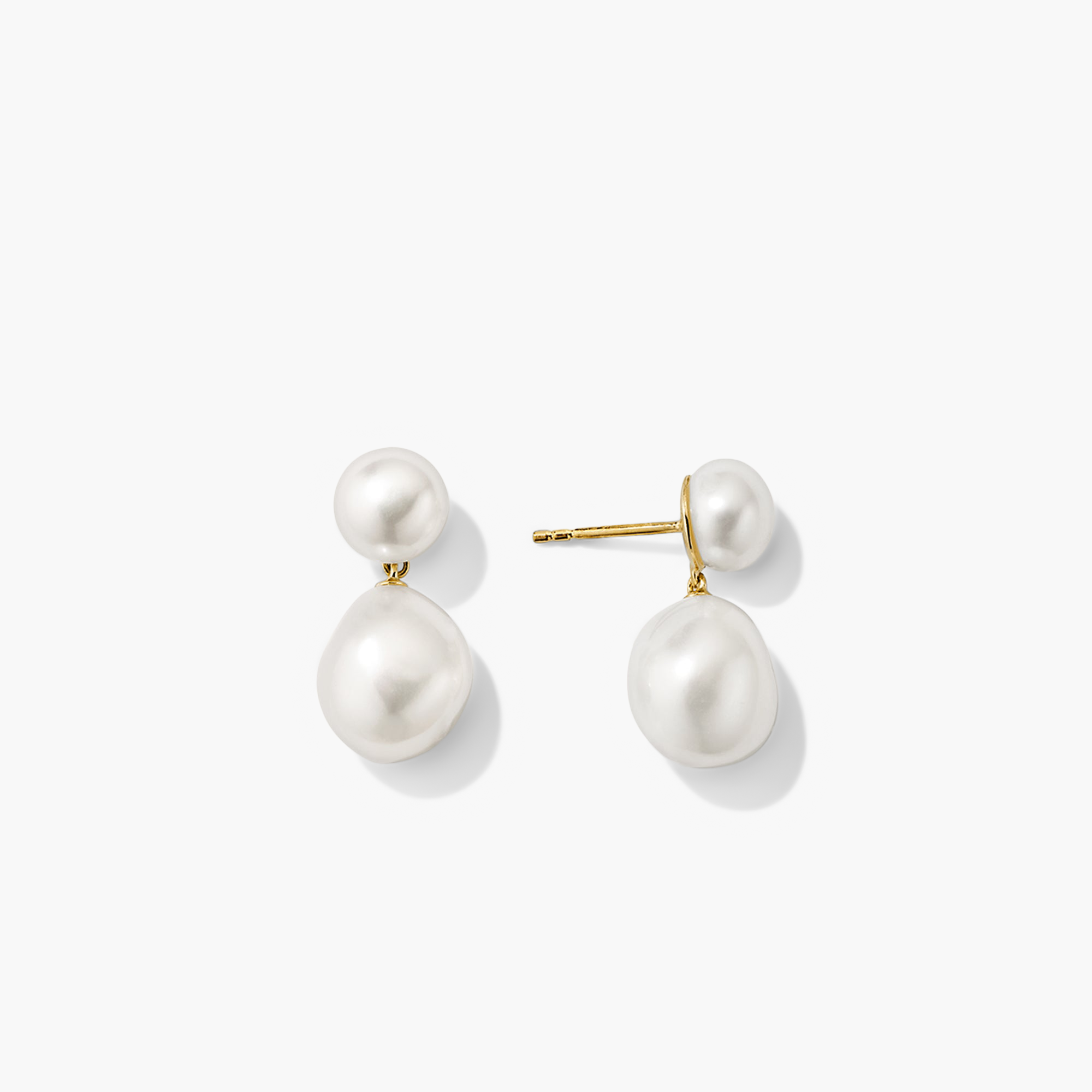 18k Gold Vermeil - Pearl