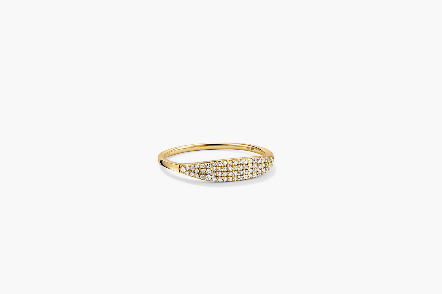 14k Yellow Gold - Natural Diamond