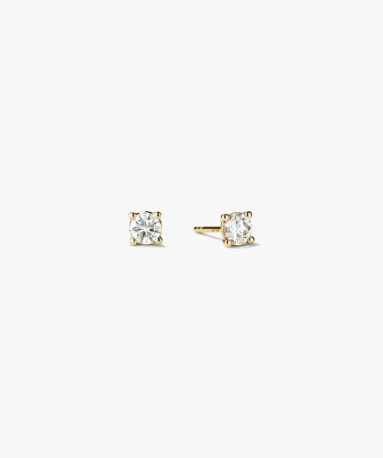 Lab Grown Diamond Round Studs 0.5 TCW