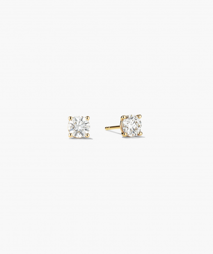 Lab Grown Diamond Round Studs 1 TCW