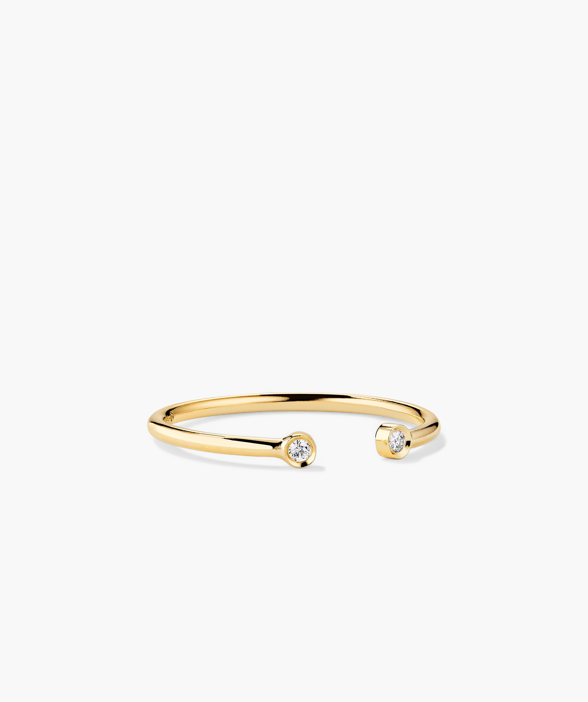 14k Yellow Gold - Natural Diamond
