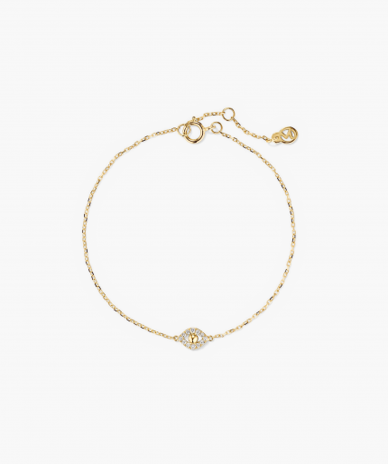 Pavé Diamond Evil Eye Bracelet