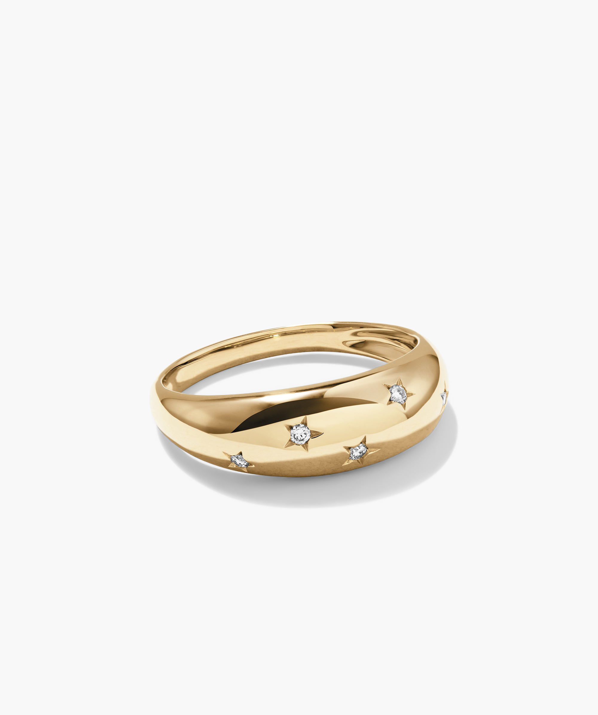 14k Yellow Gold - Natural Diamond