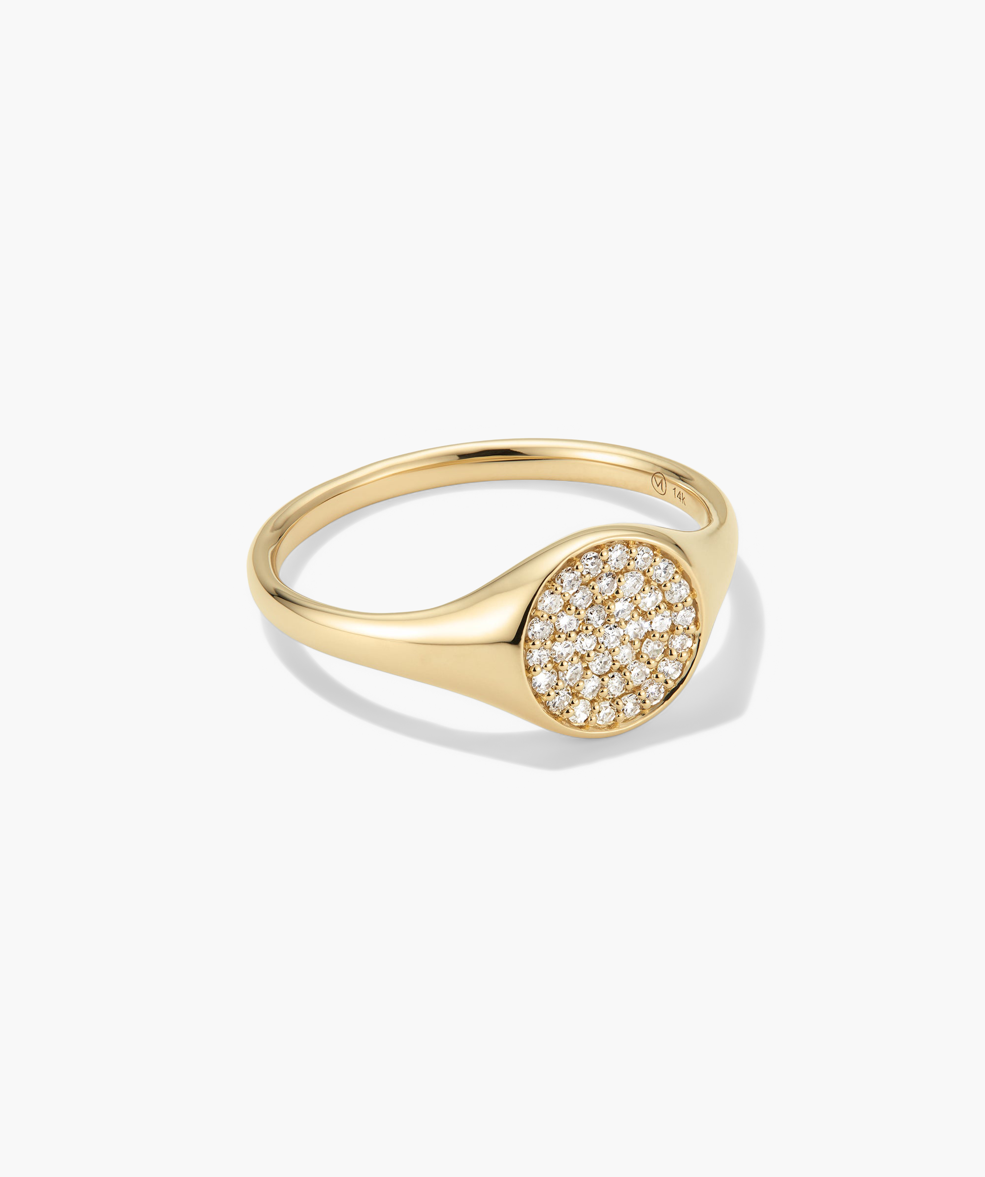 14k Yellow Gold - Natural Diamond