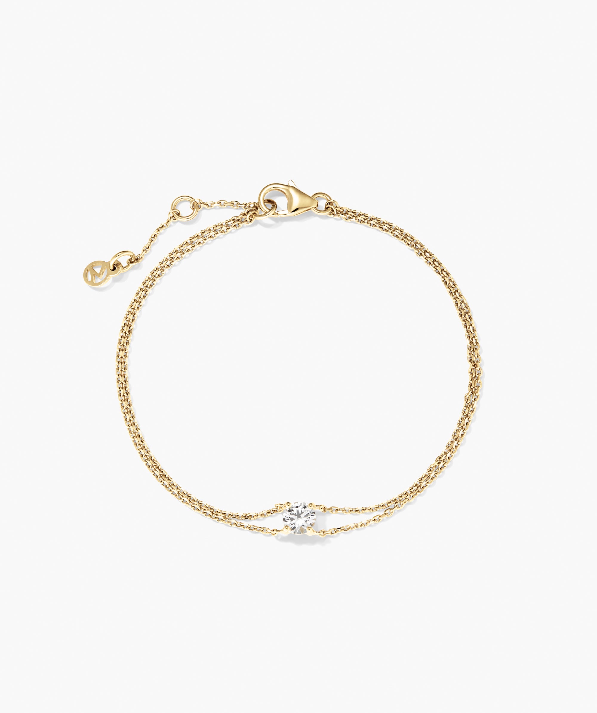 18k Gold Vermeil - Lab Grown Sapphire