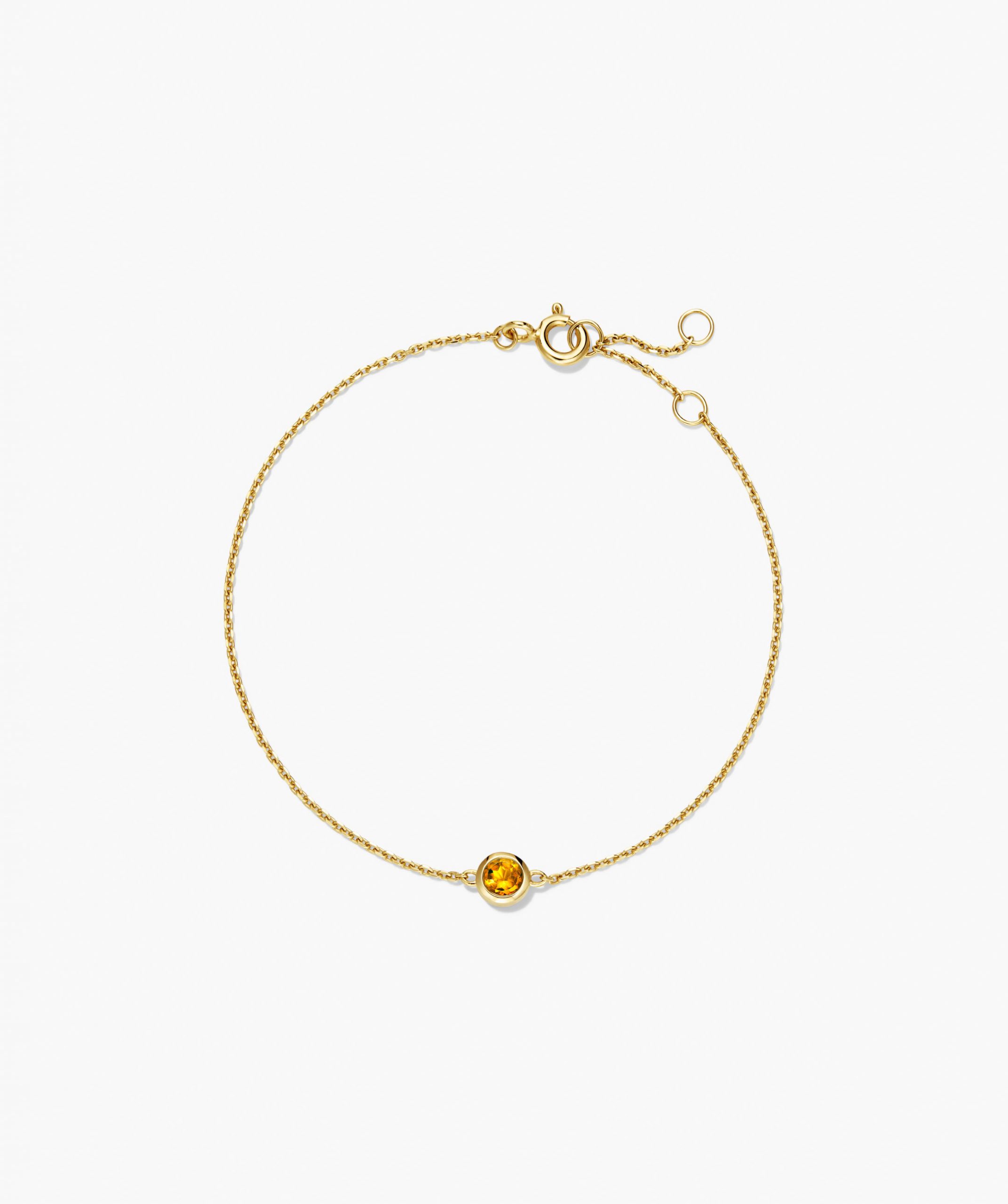 18k Gold Vermeil - Citrine