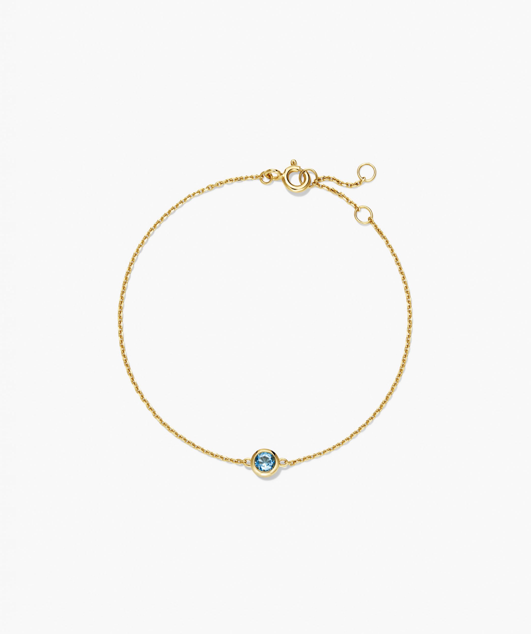 18k Gold Vermeil - Swiss Blue Topaz