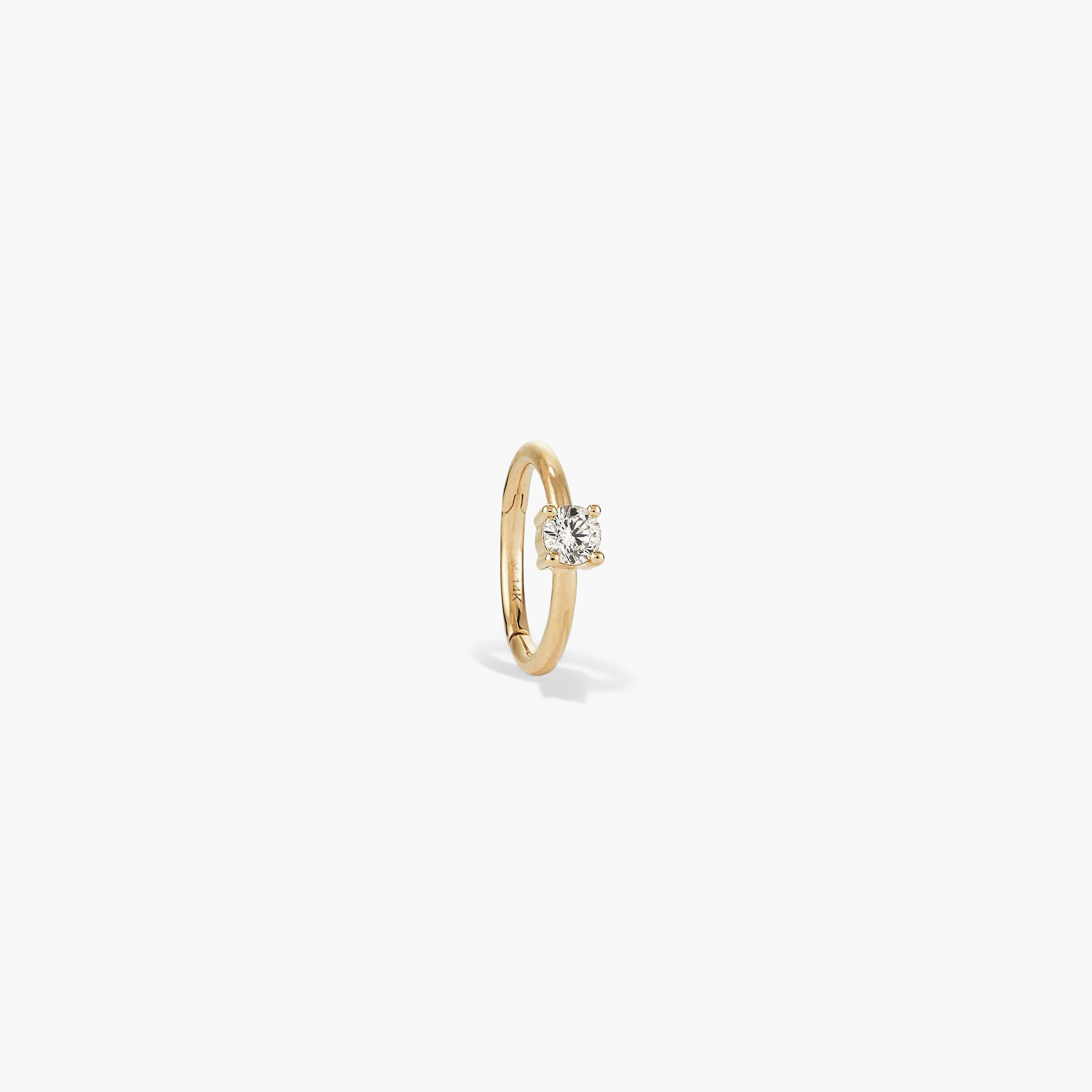 14k Yellow Gold - Natural Diamond
