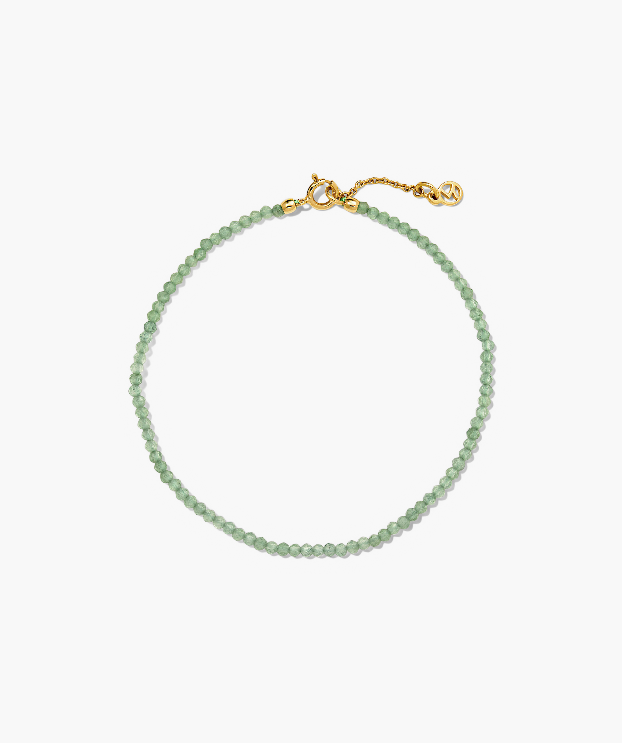18k Gold Vermeil - Green Aventurine