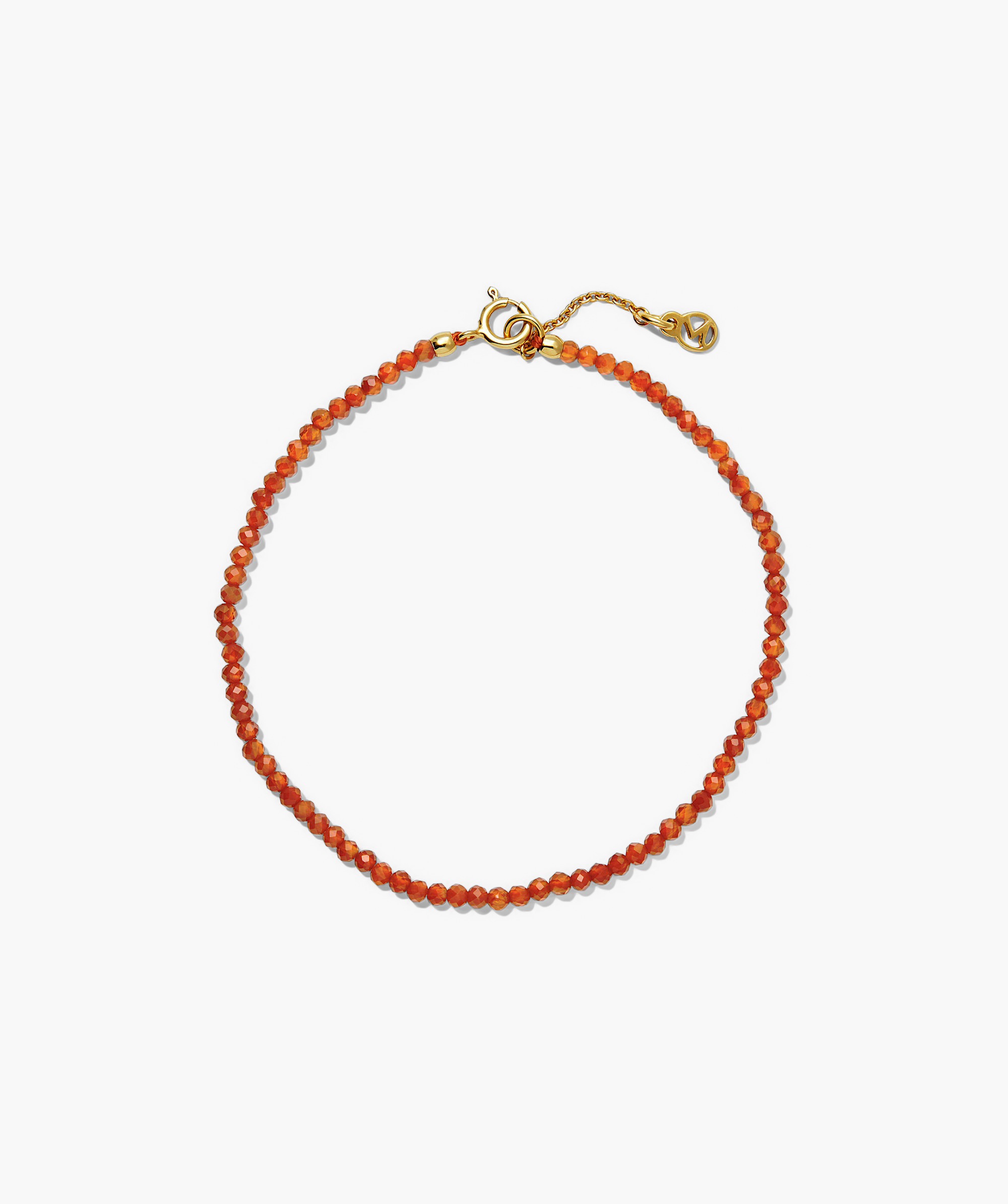 18k Gold Vermeil - Carnelian
