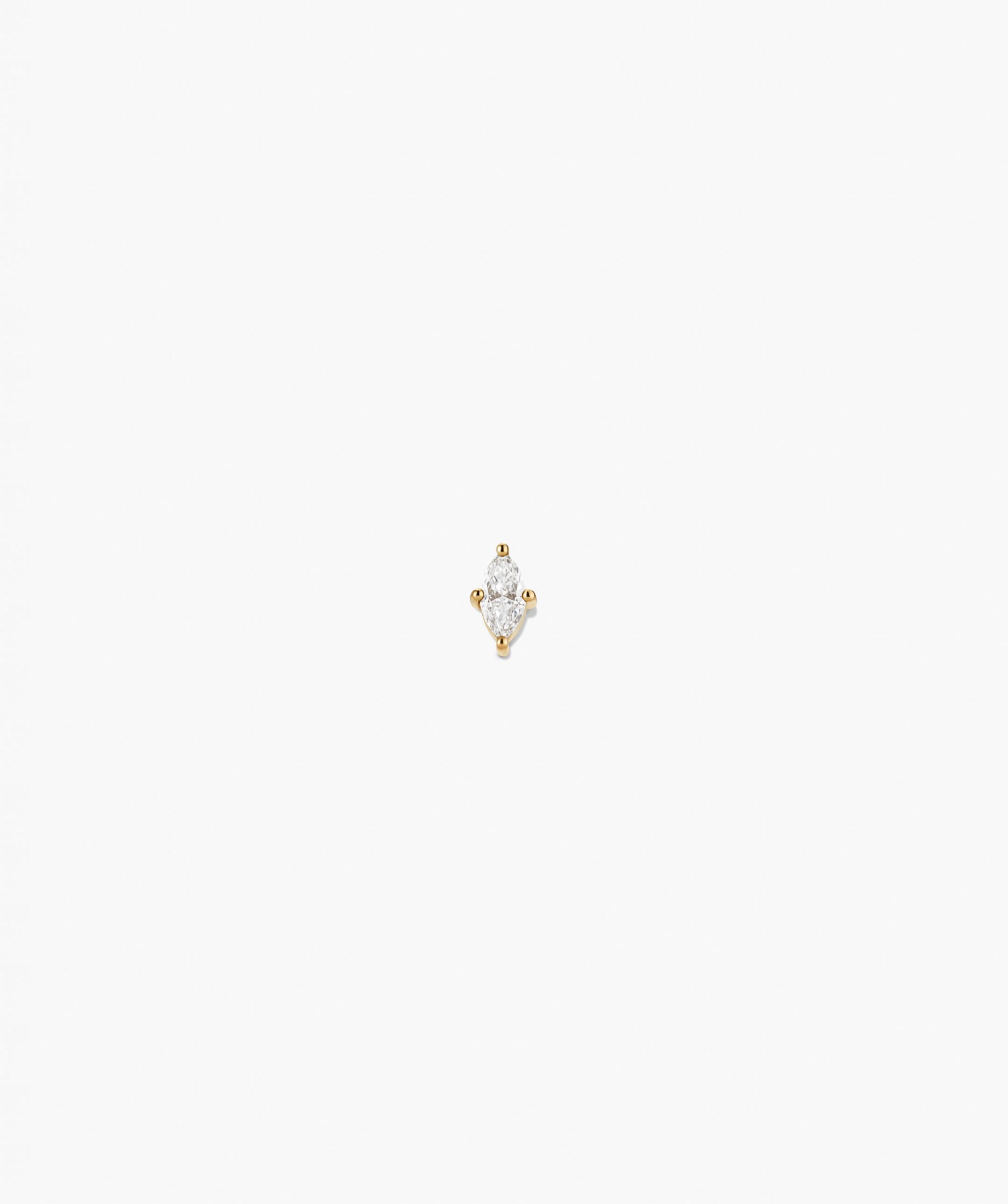 14k Yellow Gold - Lab Grown Diamond