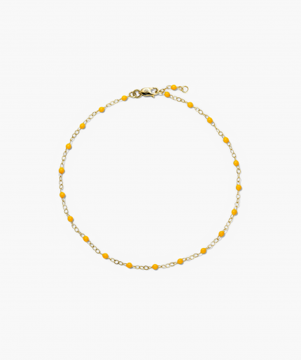 Enamel Spheres Anklet