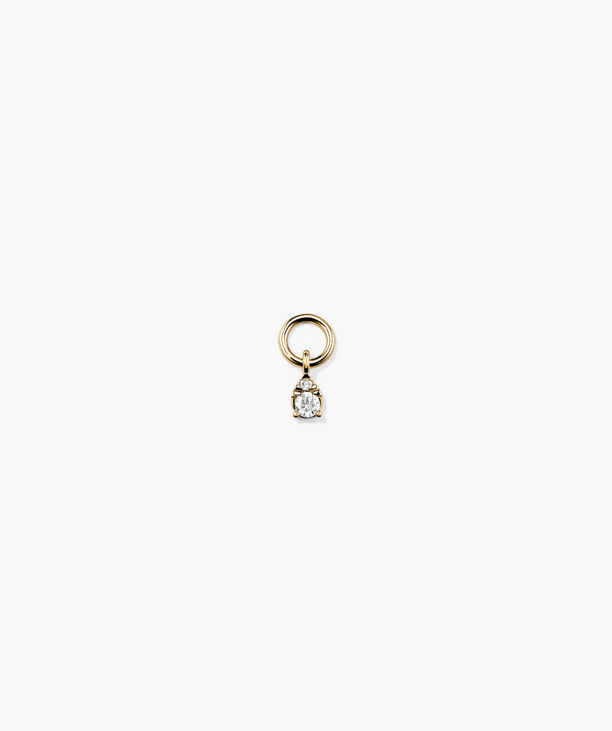 14k Yellow Gold - Natural Diamond