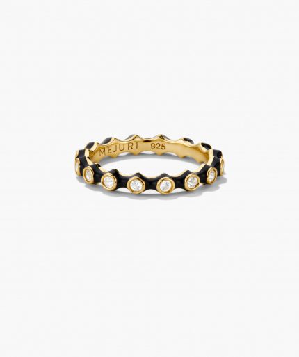 Enamel Charlotte Stacker Ring