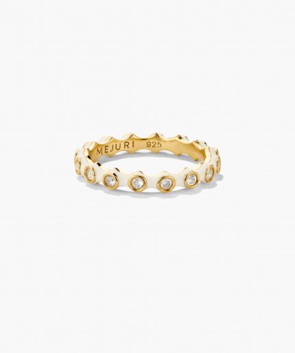 Enamel Charlotte Stacker Ring