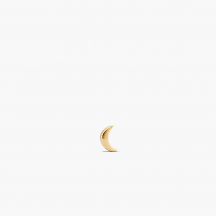 Piercing Studio - Moon Flat Back Stud