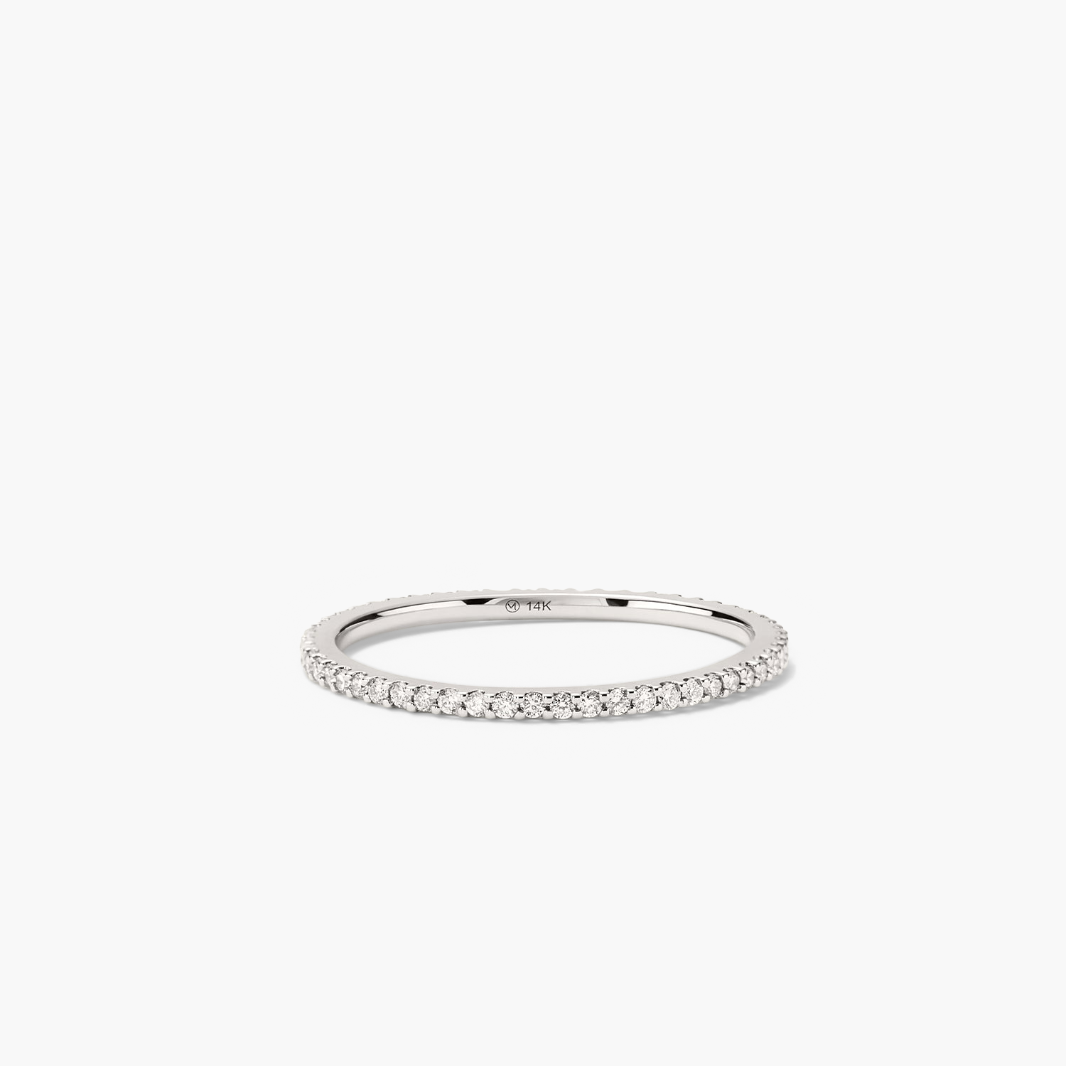 14k White Gold - Natural Diamond