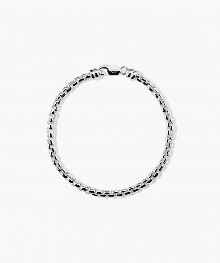 Round Box Chain Bracelet