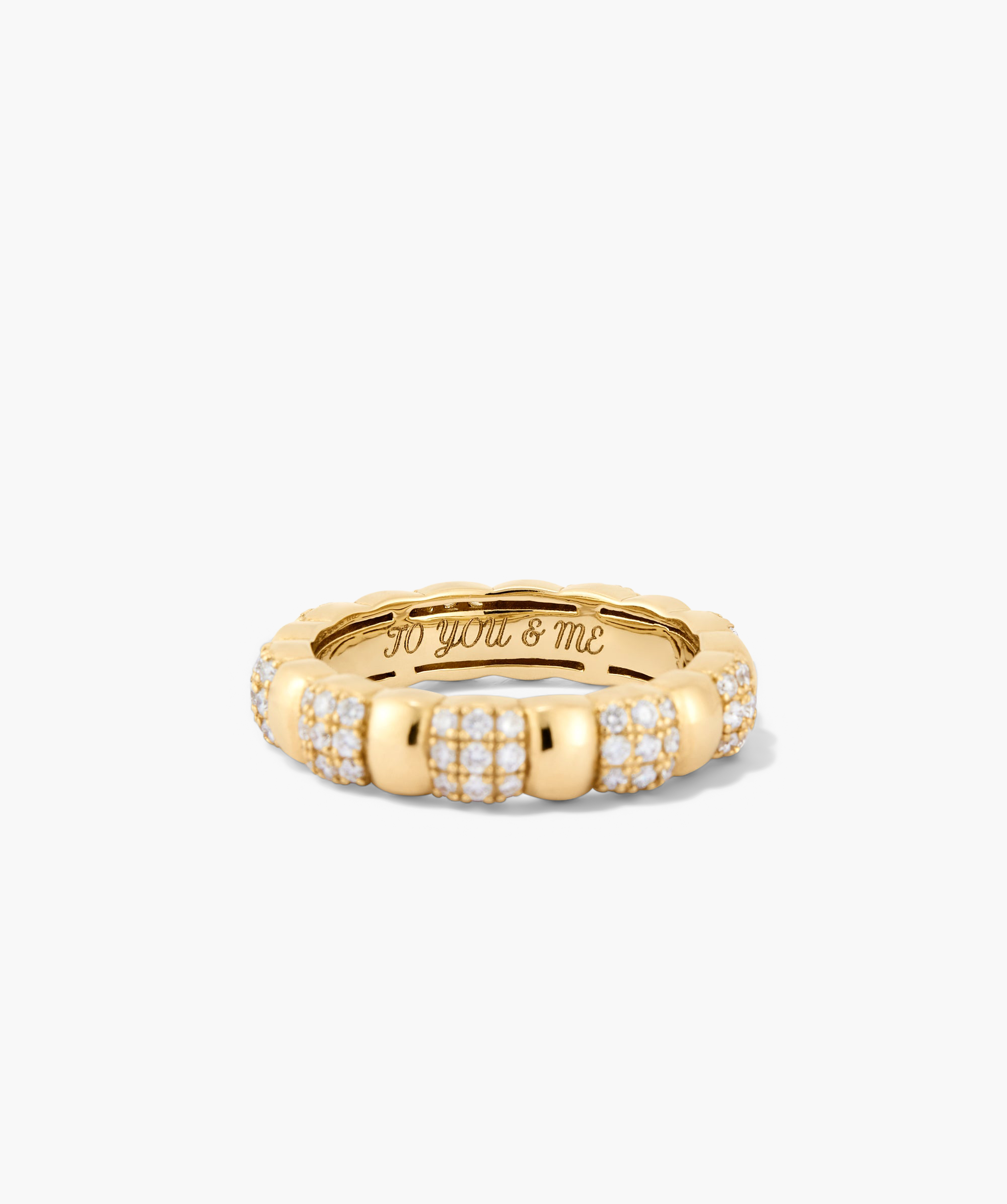 14k Yellow Gold - Natural Diamond
