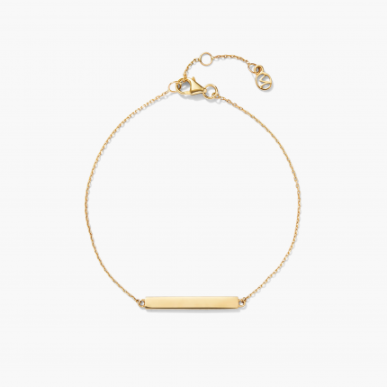 Engravable Bar Bracelet