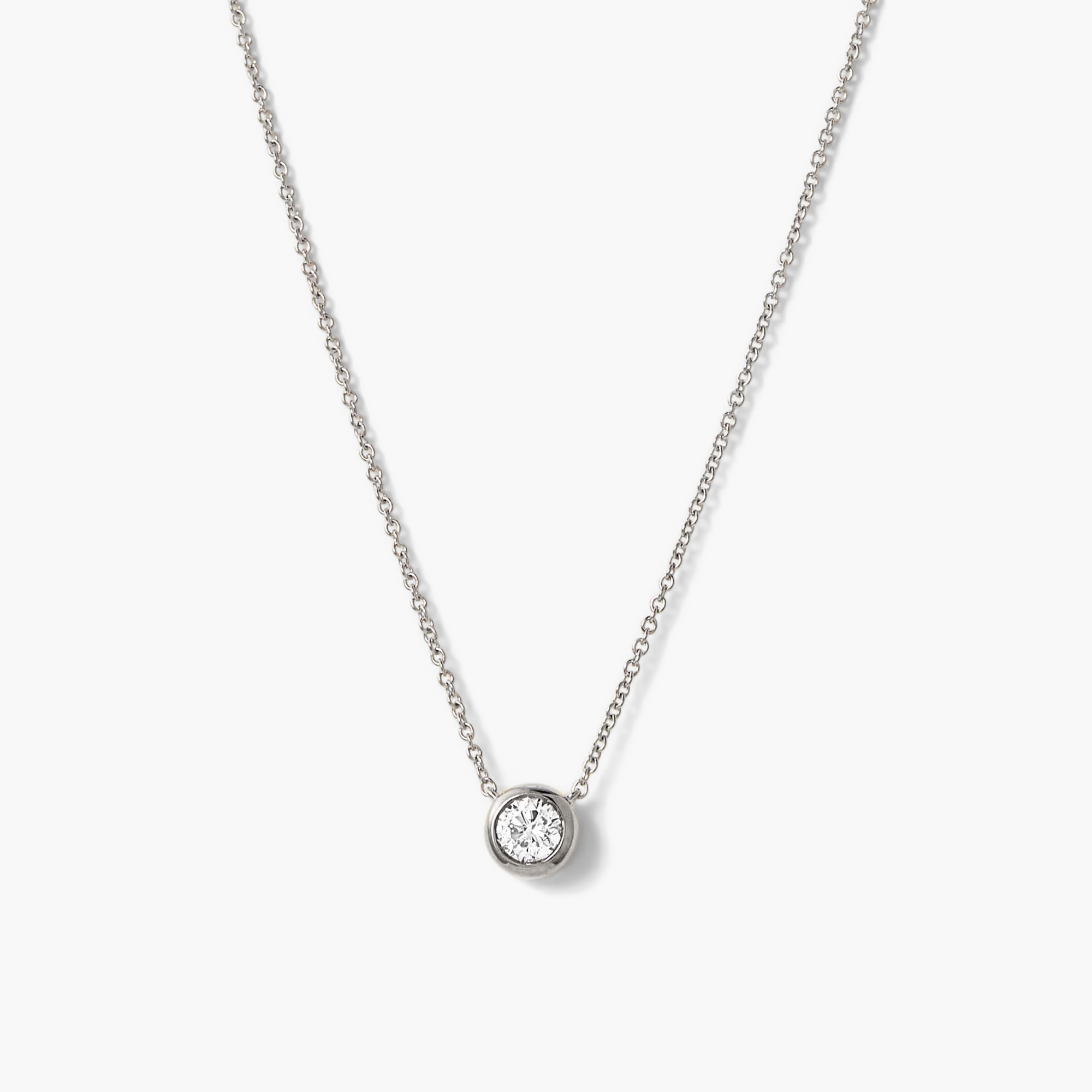 14k White Gold - Natural Diamond